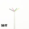 50 Ft. Roll Of 22 Ga. 4 Conductor Solid Wire -Alarm System Shop 50 ft roll of 22 ga 4 conductor solid wire 898097