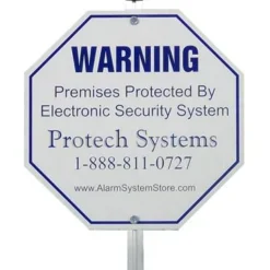 Alarm System Warning Yard Sign