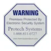 Alarm Warning Decal Stickers (4 Pack) -Alarm System Shop alarm warning decal stickers 4 pack 886536