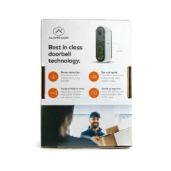 Alarm.com ADC-VDB770 WiFi Video Doorbell -Alarm System Shop alarmcom adc vdb770 wifi video doorbell 331289