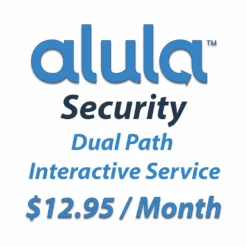 Alula Security Dual Path Interactive Service: $12.50 A Month, Billed Annually