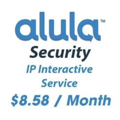 Alula Security IP Interactive Service: $8.58 A Month, Billed Annually