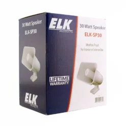 ELK SP30 Horn Style Indoor / Outdoor 30 Watt Speaker -Alarm System Shop elk sp30 horn style indoor outdoor 30 watt speaker 417301