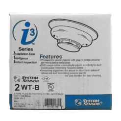 System Sensor 2WT-B Two Wire Smoke Detector With Built-In Heat Sensor -Alarm System Shop system sensor 2wt b two wire smoke detector with built in heat sensor 740822
