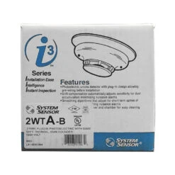 System Sensor 2WTA-B Two Wire Smoke Detector With Built-In Heat Sensor -Alarm System Shop system sensor 2wta b two wire smoke detector with built in heat sensor and sounder 422164