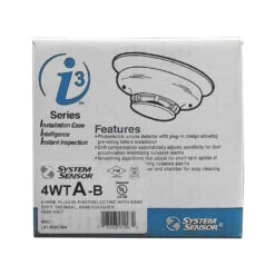 System Sensor 4WTA-B Four Wire Smoke Detector With Built-In 135 Degree Fixed Heat Sensor & Sounder -Alarm System Shop system sensor 4wta b four wire smoke detector with built in 135 degree fixed heat sensor sounder 724651