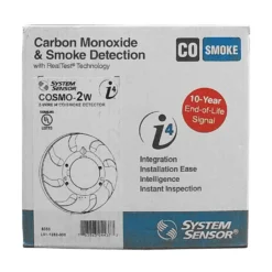System Sensor COSMO-2W 2-wire Smoke CO Detector Combo -Alarm System Shop system sensor cosmo 2w 2 wire smoke co detector combo 581293