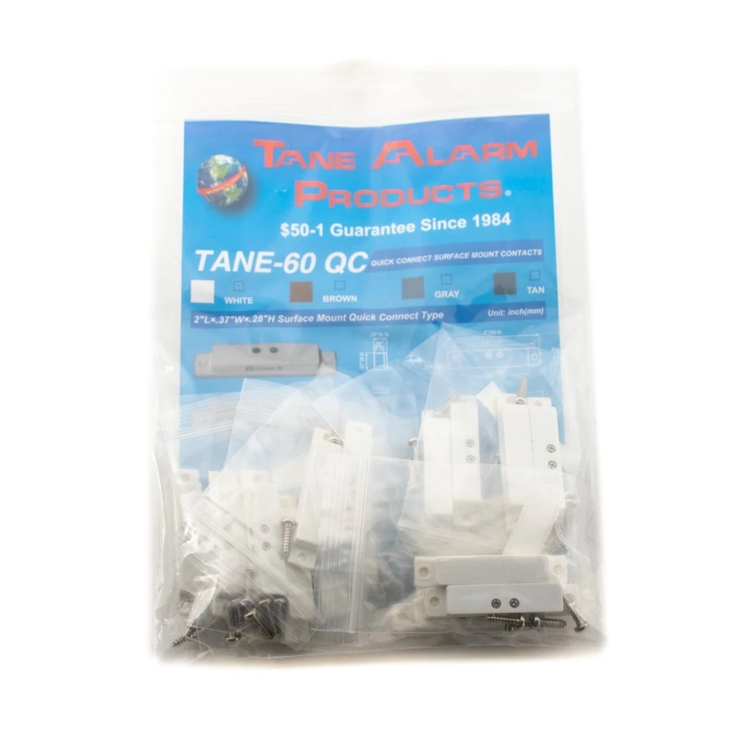 TANE 60QCWH Mini Surface Mount White Contact 10 Pack 4 TANE 60QCWH Mini Surface Mount White Contact 10 Pack - Image 2