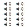 TANE 22TCBR Rollerball Door Or Window Brown Contact 10 Pack -Alarm System Shop ten pack of tane 22tcbr rollerball door or window brown contact 582913