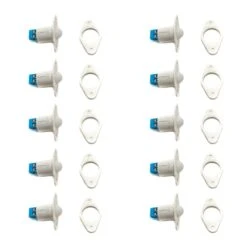 TANE 22TCWH Rollerball Door Or Window White Contact 10 Pack